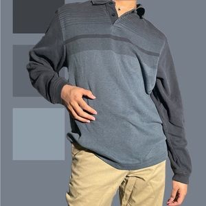 Van Heusen / Long Sleeve Polo Sweater